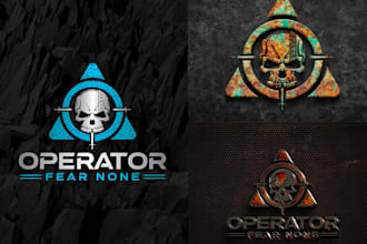 make professional satisfaction military logo design