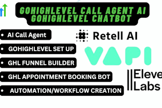 gohighlevel automation, integrate vapi ai voice agent to gohighlevel, make com