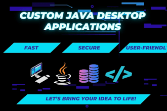 develop a professional javafx desktop application with database integration