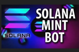 develop front running bot, solana volume bot, arbitrage bot, copy trading bot