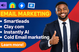 cold email email marketing instantly ai email campaign lead generation