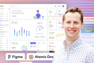 design modern saas, CRM, admin, web app UI UX dashboards and figma prototypes