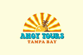 design unique tampa touring company logo