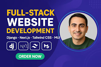 be full stack web developer django developer react js