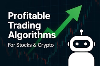 code a profitable trading algorithm for stock crypto  markets