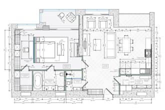 do professional site plan drafting in autocad