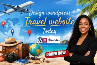 design wordpress travel website tourism and tour website luxury travel website