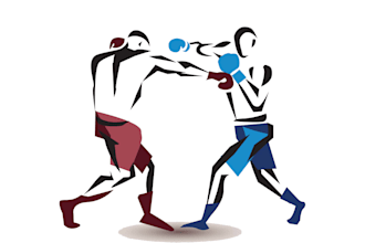make different boxing gloves logo with express delivery