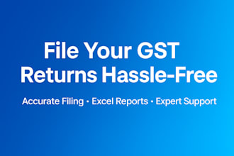 prepare and file your gst returns with excel reports