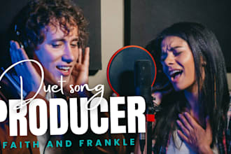 be your duet singers, do harmony singing, duo love songs, male and female vocals