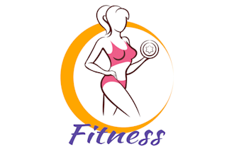 design awesome fitness woman trainer logo with unlimited revision