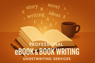 professional book and ebook ghostwriter