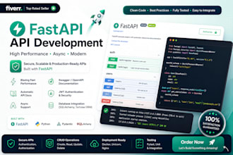 develop fast and secure restful apis with node or python