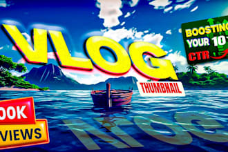 design scroll stopping vlog thumbnails that boost views