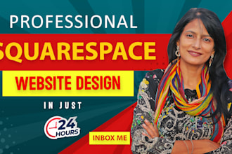 design or redesign a professional squarespace site for your business