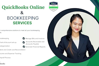 do accounting and bookkeeping using quickbooks online