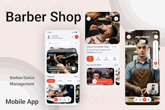 develop barber app, spa app, salon app, salon booking app, beauty salon app