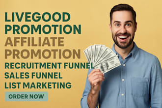 do livegood affiliate promotion, affiliate link promotion, mlm marketing