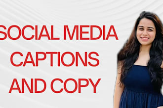write engaging captions and content that sells