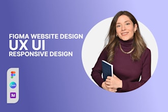 design screens for an ecommerce website in figma