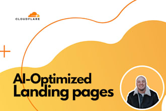 build a conversion and ai optimized landing page