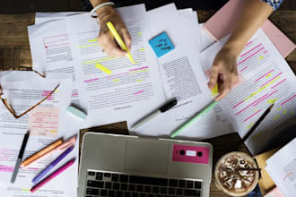 do research and summaries