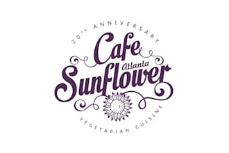 design sustainability vegetarian restaurant logo