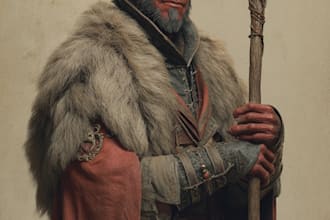 create a dark horror and fantasy horror character