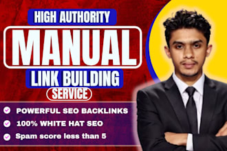 grow google ranking with manual link building and SEO backlinks