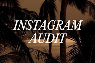 audit and improve your brand instagram profile