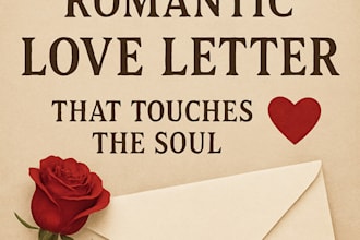 write a heartfelt romantic love letter that touches the soul