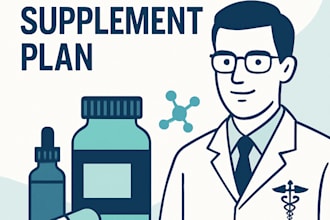 create a personalized supplement plan tailored to your health needs