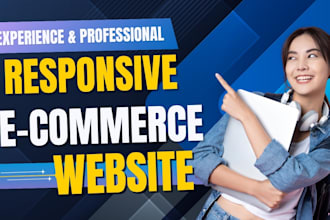 design responsive ecommerce website that drives results