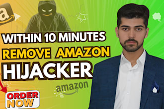 remove amazon hijackers from your product listing within 20 minutes