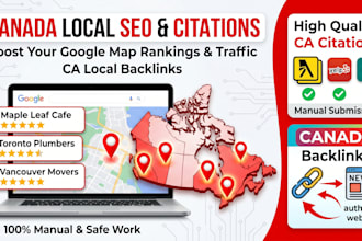 high quality canada ca local SEO citations canada backlinks