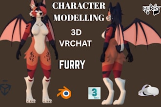 do vrchat furry avatar 3d vrchat avatar fursona vrc furry nsfw avatar vr avatar
