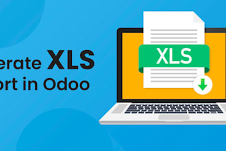 design, development, customize your odoo excel xls reports