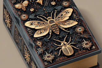 design book cover, book interior, and conversion