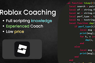 be your roblox scripting coach