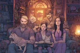 design characters and comic books