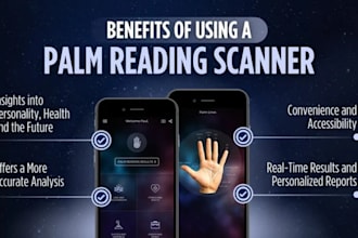 build palm reader app, hand scanning app, barcode scanner, document scanner app