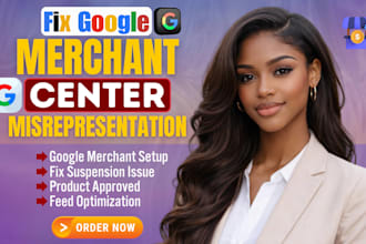 fix google merchant center suspension and optimize feed for shopify shopping ads