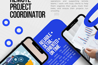 organize your projects and tasks as a remote coordinator