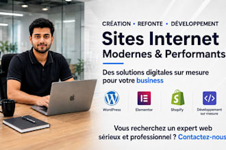 conception, refonte, réparer, copier et  votre site internet wordpress