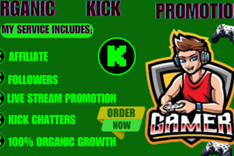 organic kick channel promotion