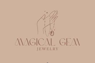 design luxury elegant classy jewelry shop and business logo