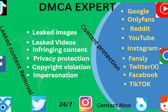 remove infringing content from internet under dmca