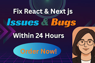 fix reactjs nextjs wordpress website bugs, errors, remove malware