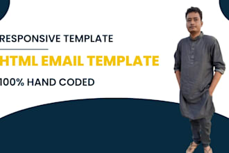 make editable html email template