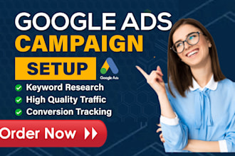 set up and manage high converting google ads PPC campaigns